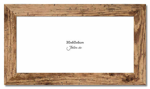 Altholzbilderrahmen 30x60|6cm